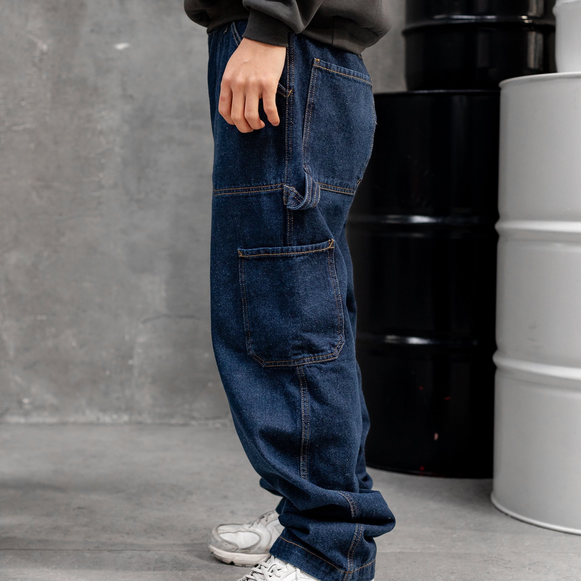 Notre Denim Pants Carpenter Blue 24H EXPRESS SHIPMENT - not for resale