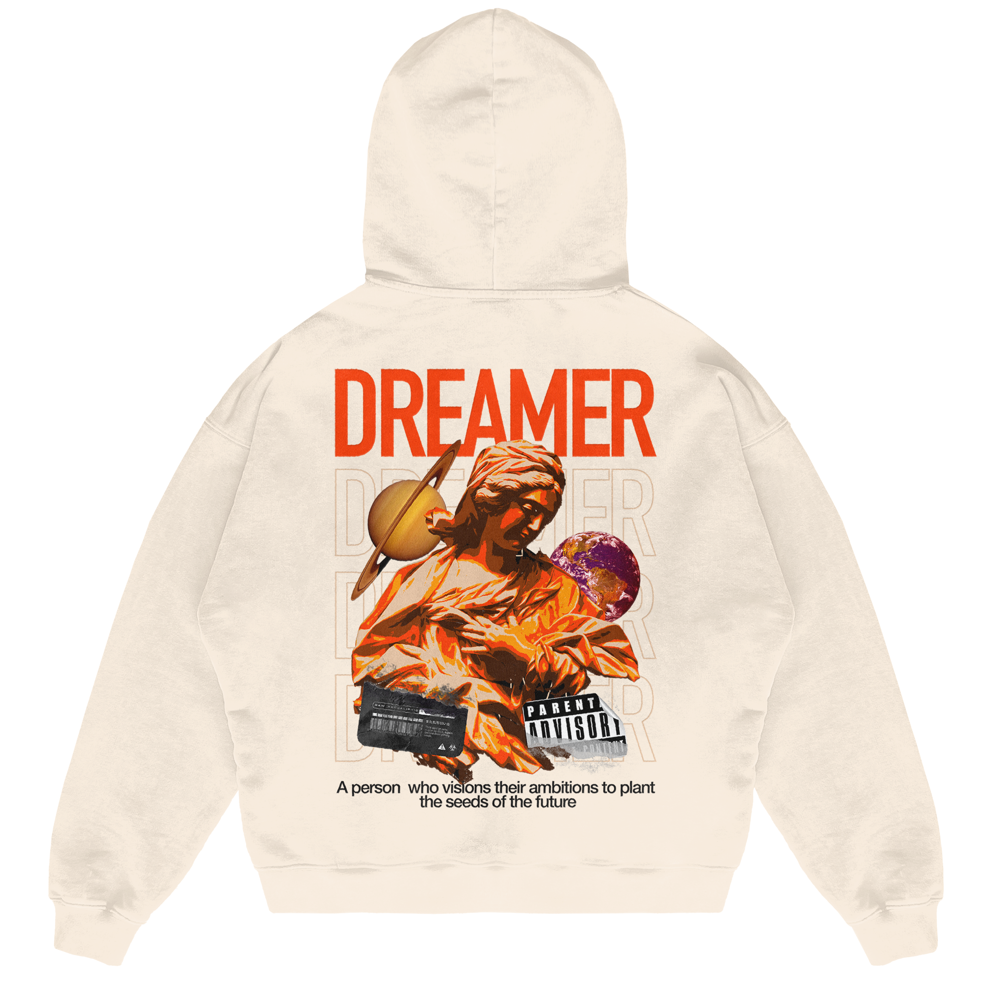 Felpa Hoodie Deltanove Dreamer 24H EXPRESS SHIPMENT - not for resale