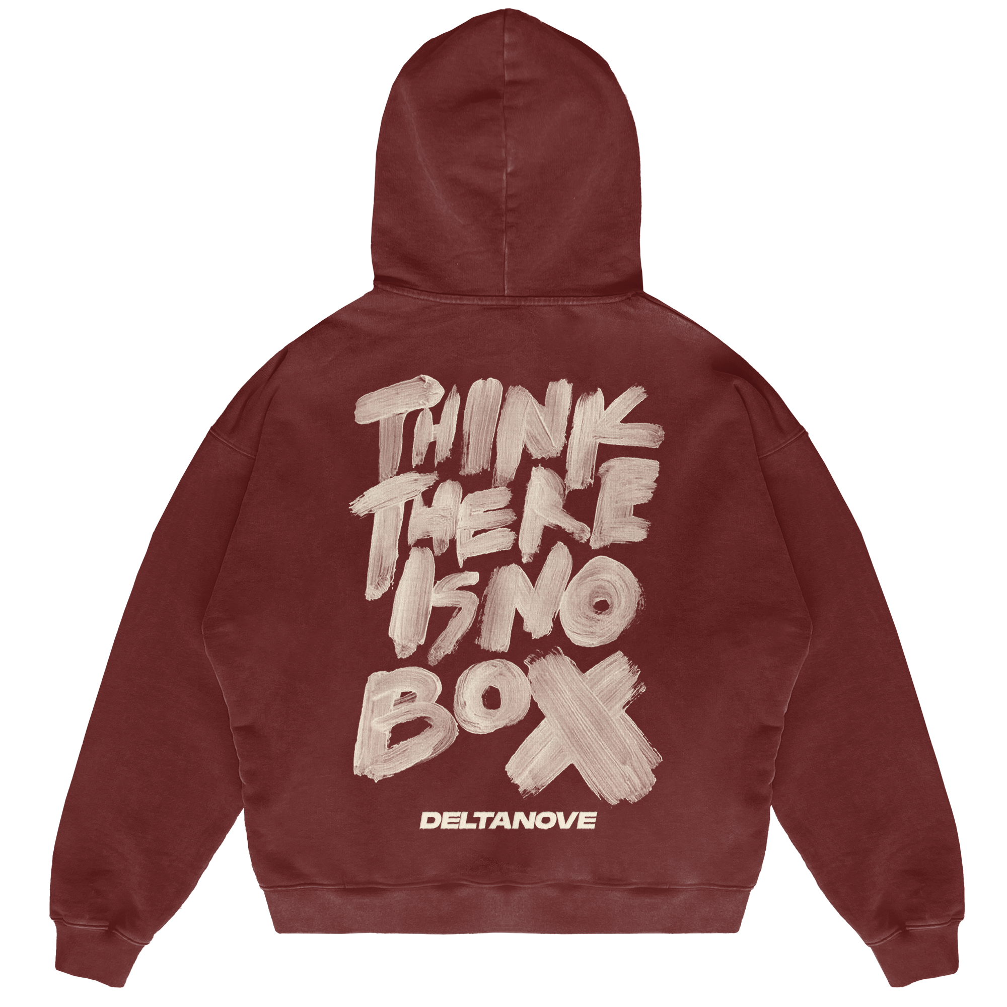 Felpa Hoodie Deltanove Think There 24H EXPRESS SHIPMENT - not for resale