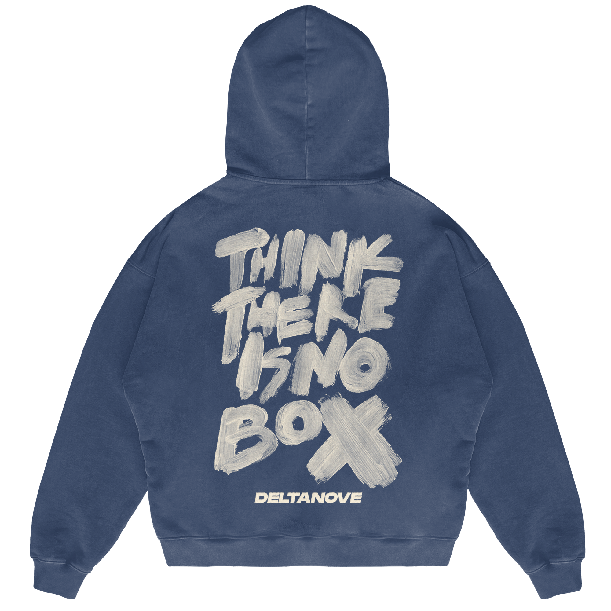 Felpa Hoodie Deltanove Think There 24H EXPRESS SHIPMENT - not for resale