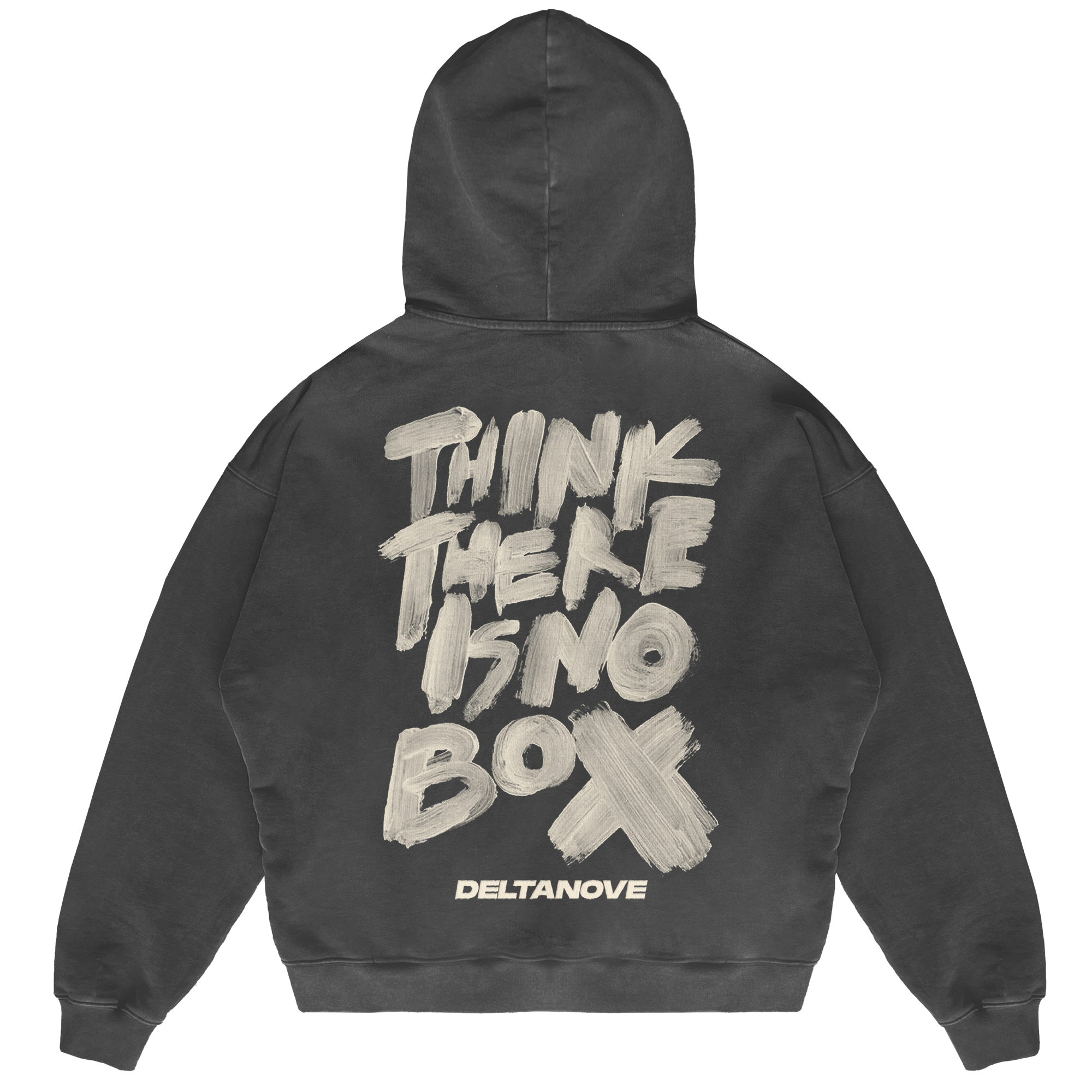 Felpa Hoodie Deltanove Think There 24H EXPRESS SHIPMENT - not for resale