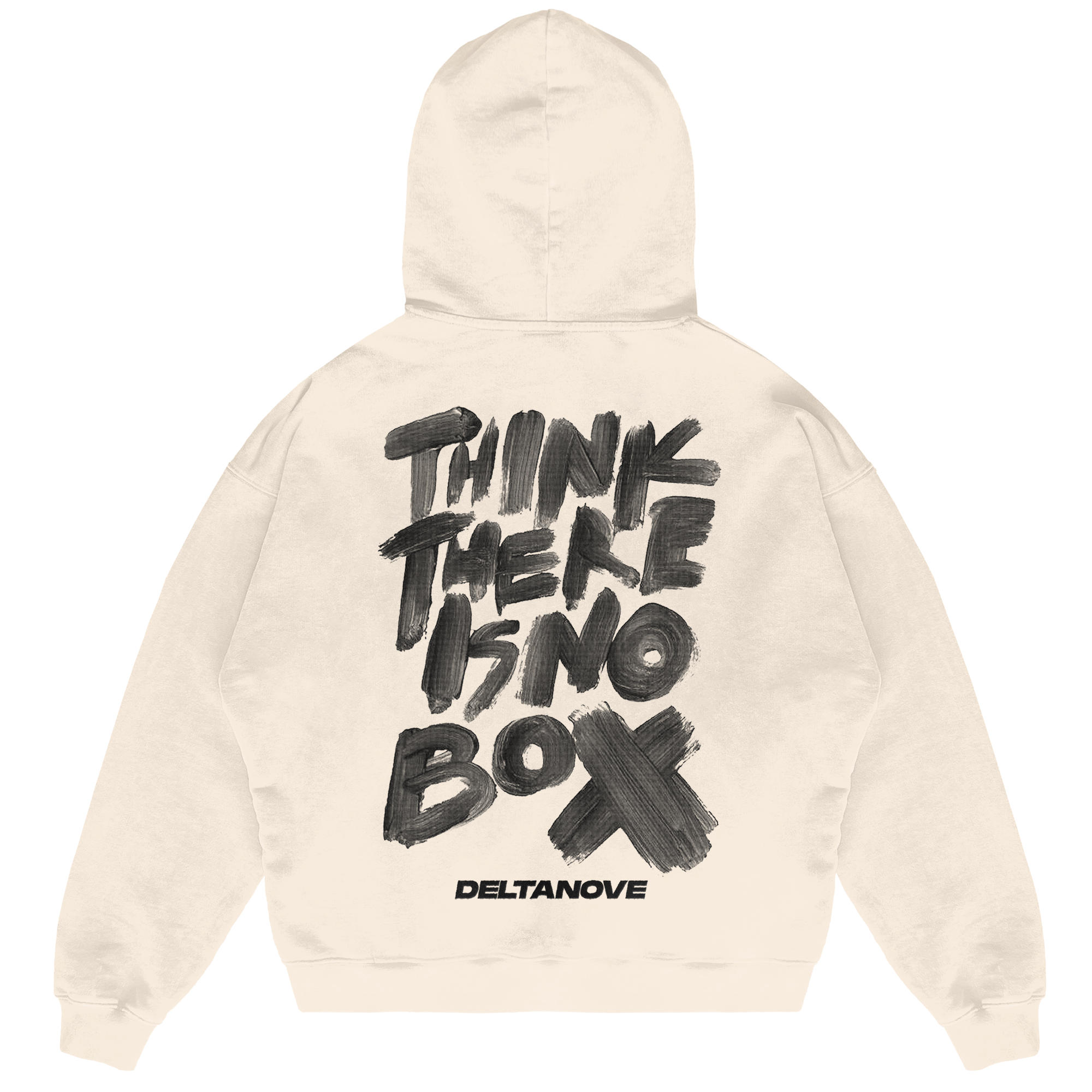 Felpa Hoodie Deltanove Think There 24H EXPRESS SHIPMENT - not for resale