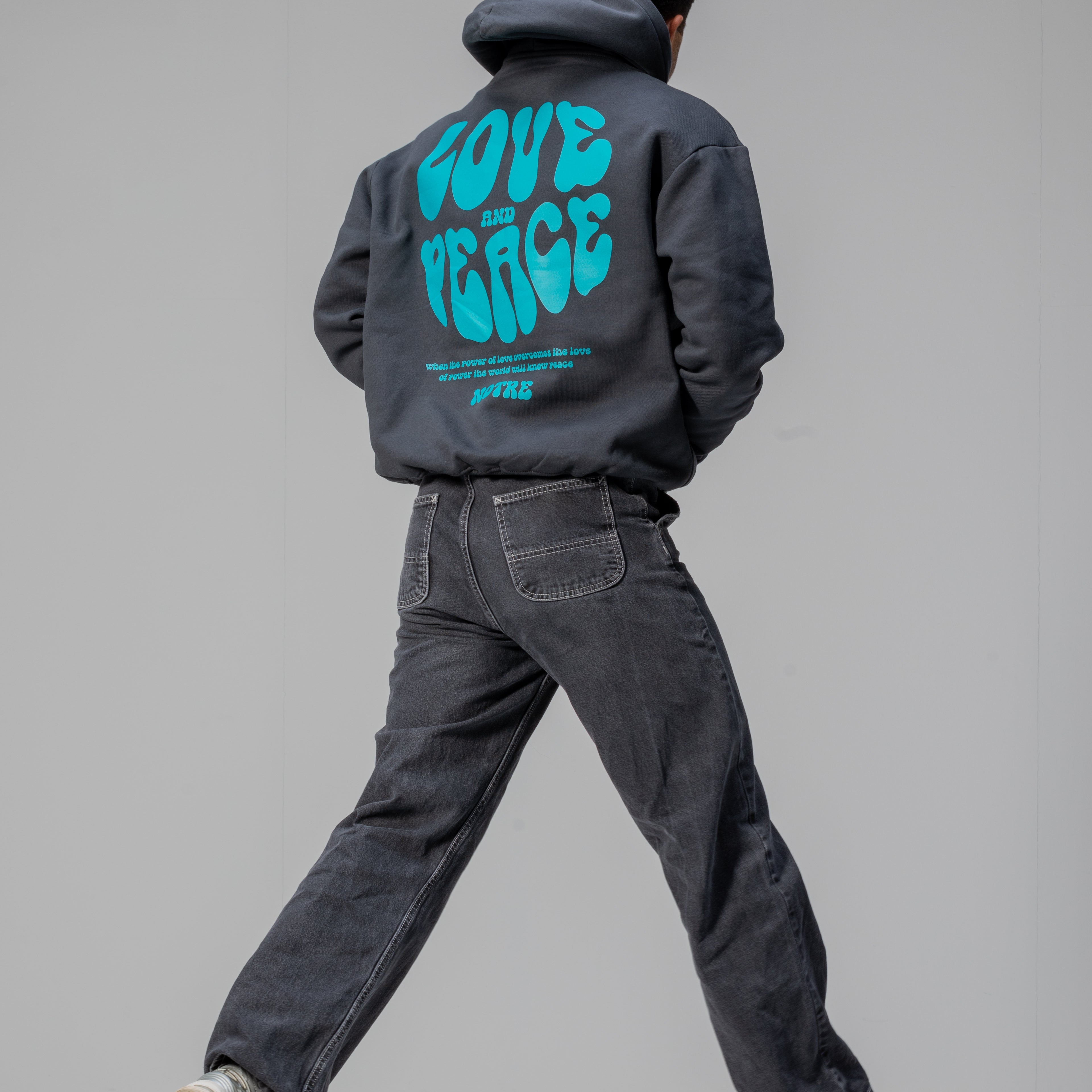 Felpa Hoodie Notre Love & Peace 2024 24H EXPRESS SHIPMENT - not for resale