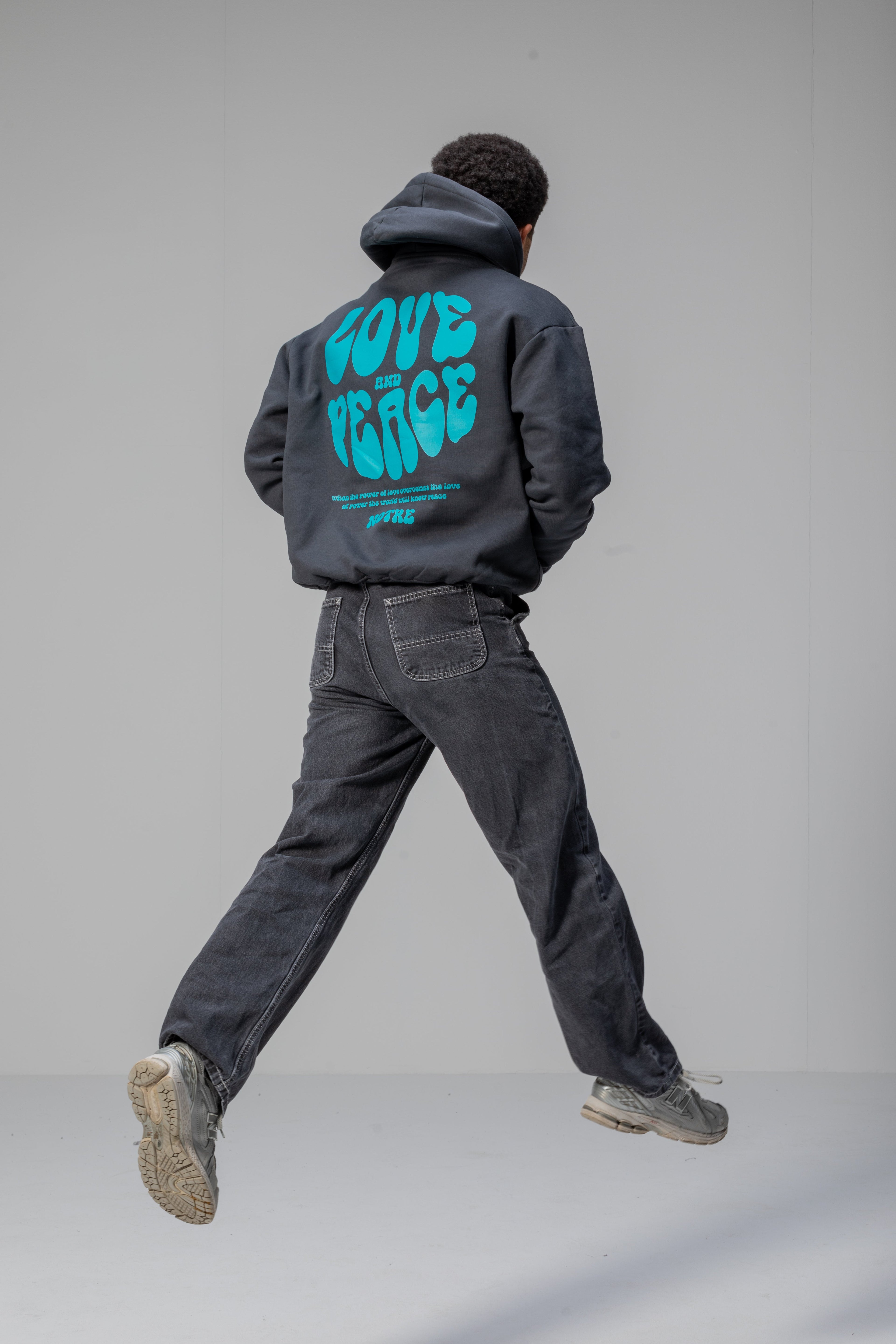 Felpa Hoodie Notre Love & Peace 2024 24H EXPRESS SHIPMENT - not for resale