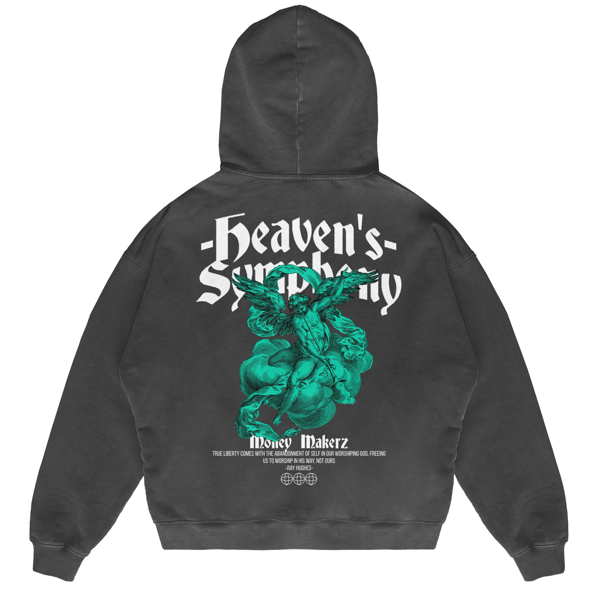 Felpa Hoodie Money Makerz Heaven Symphony 24H EXPRESS SHIPMENT - not for resale