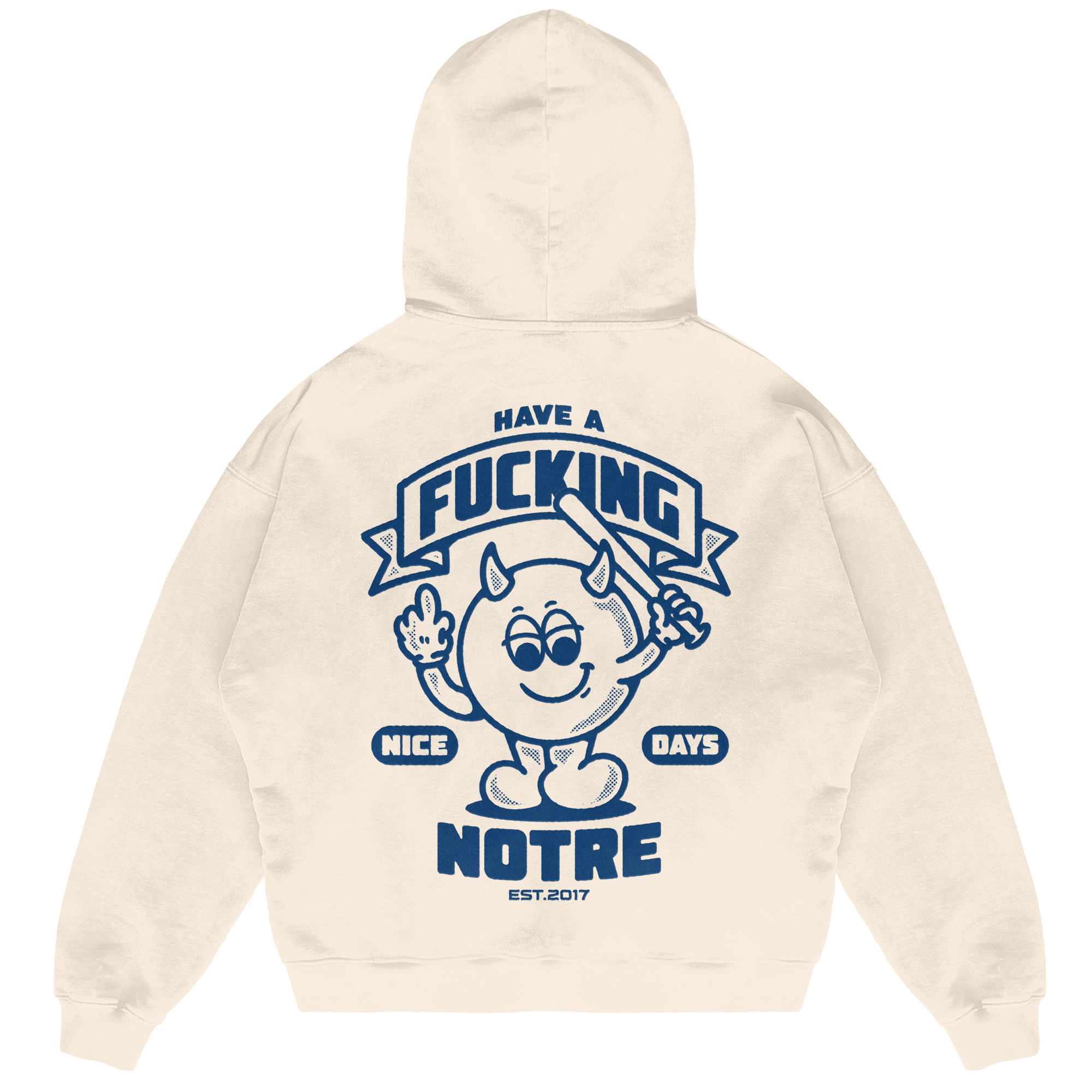 Felpa Hoodie Notre Fu*king Day 24H EXPRESS SHIPMENT - not for resale