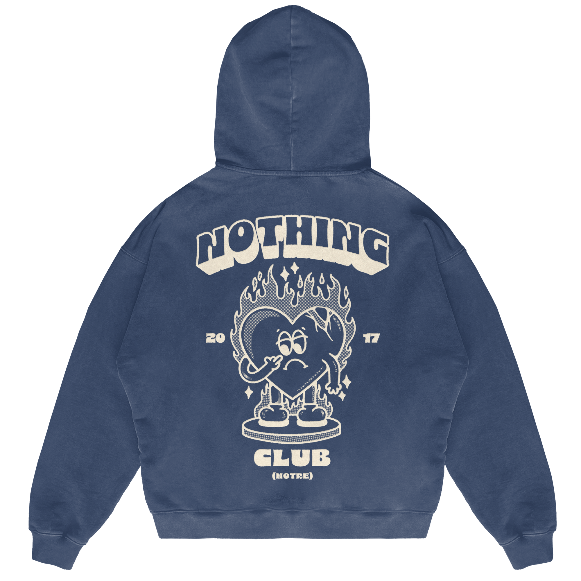 Felpa Hoodie Notre Nothing Club 24H EXPRESS SHIPMENT - not for resale