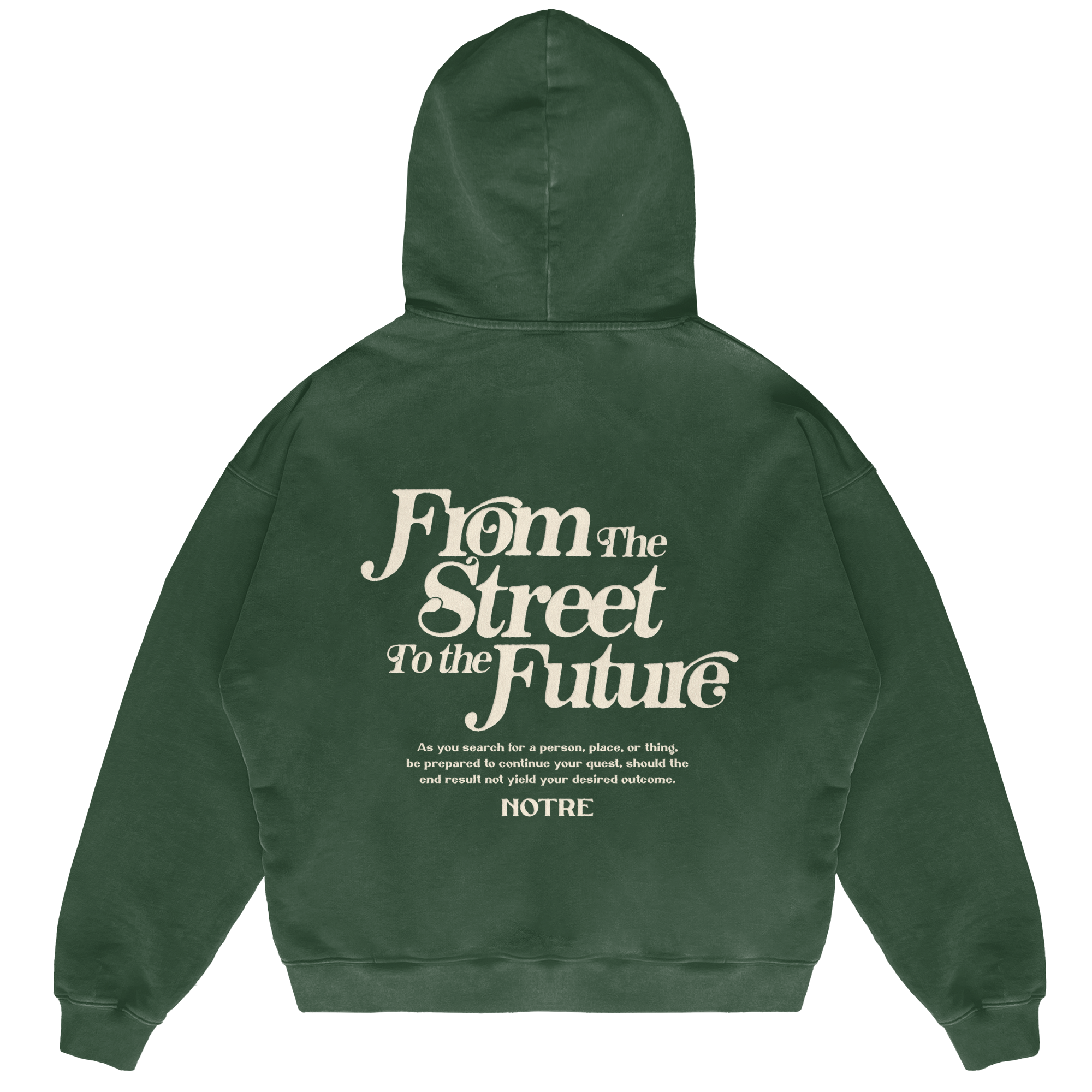 Felpa Hoodie Notre Future 24H EXPRESS SHIPMENT - not for resale