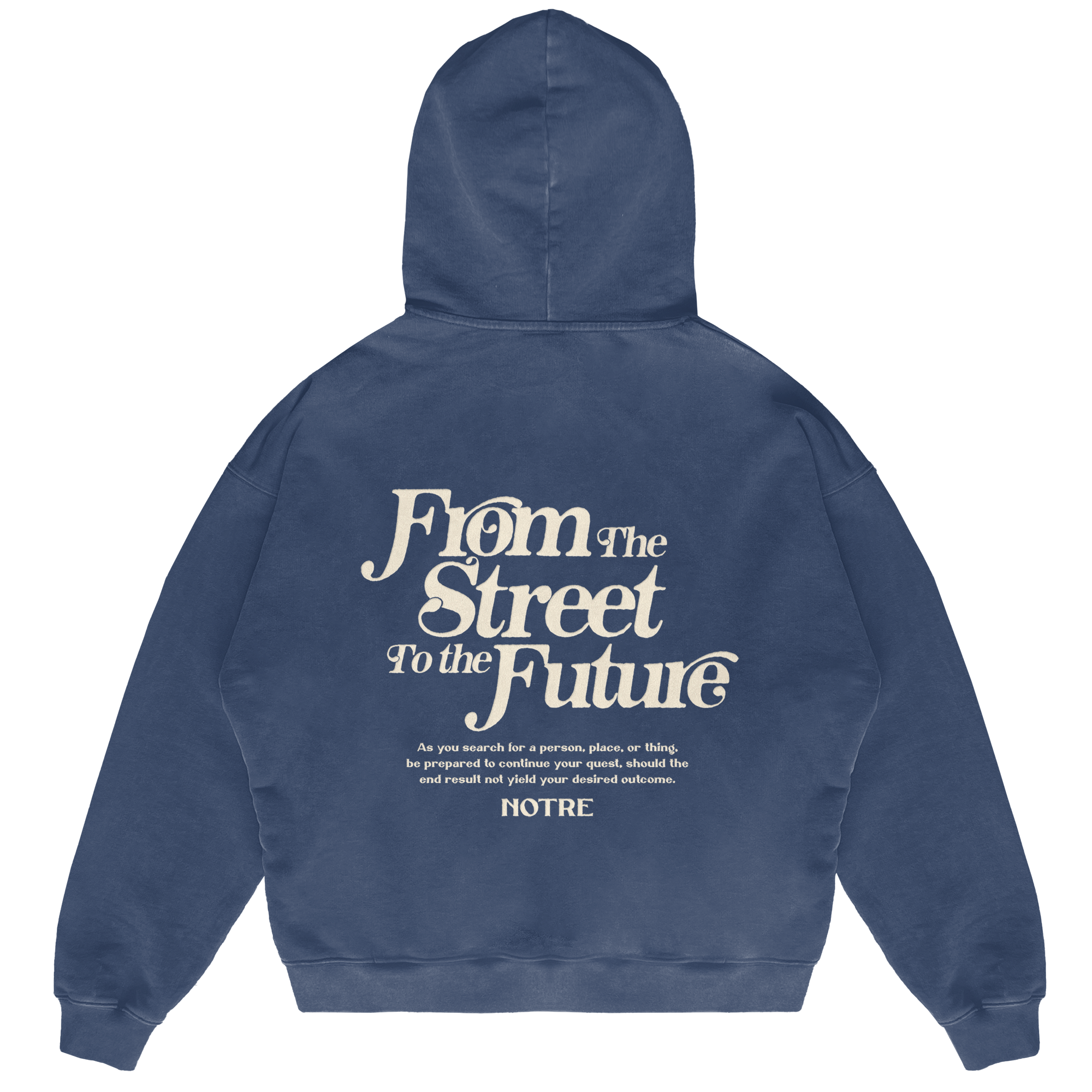 Felpa Hoodie Notre Future 24H EXPRESS SHIPMENT - not for resale