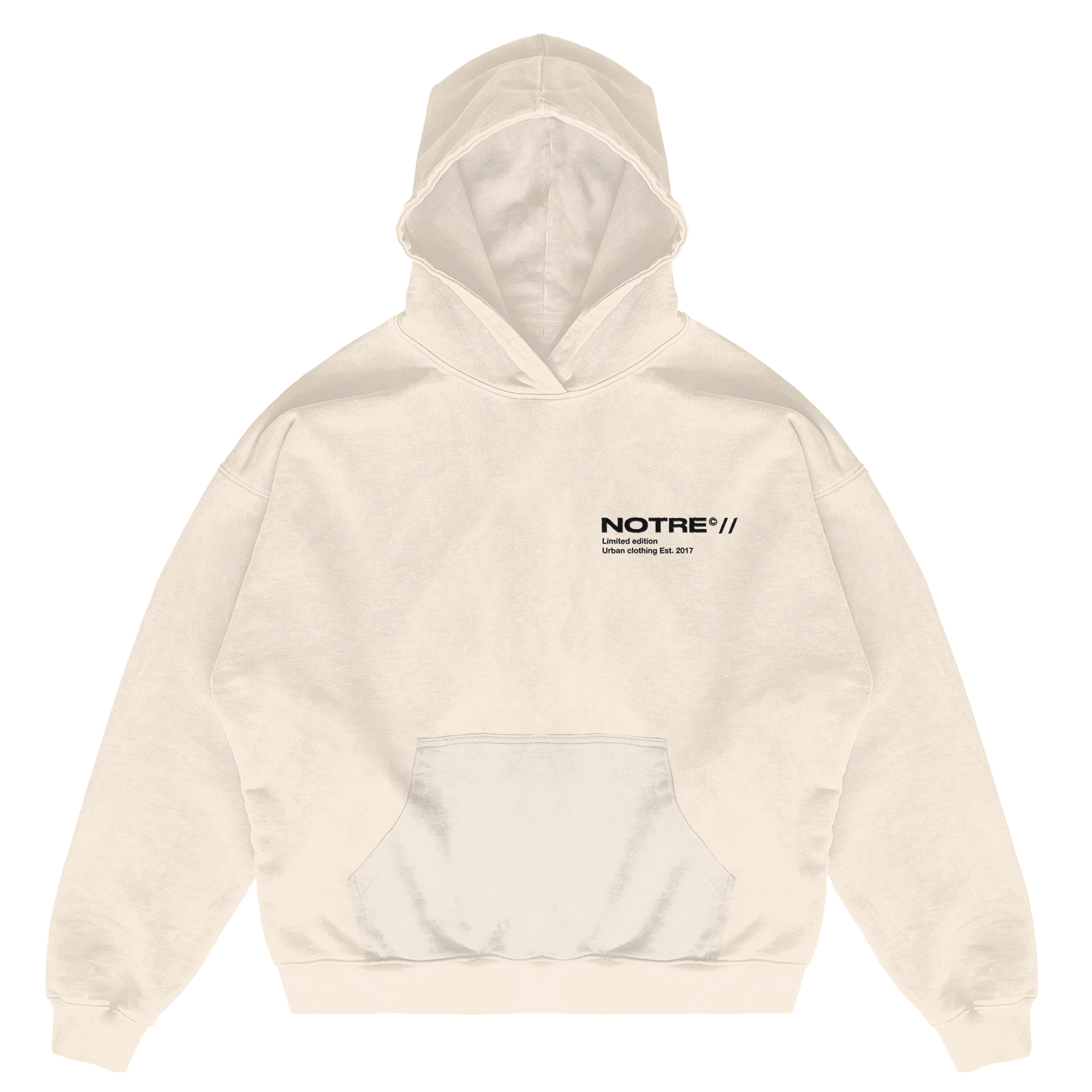 Felpa Hoodie Notre Stay Clean 24H EXPRESS SHIPMENT - not for resale