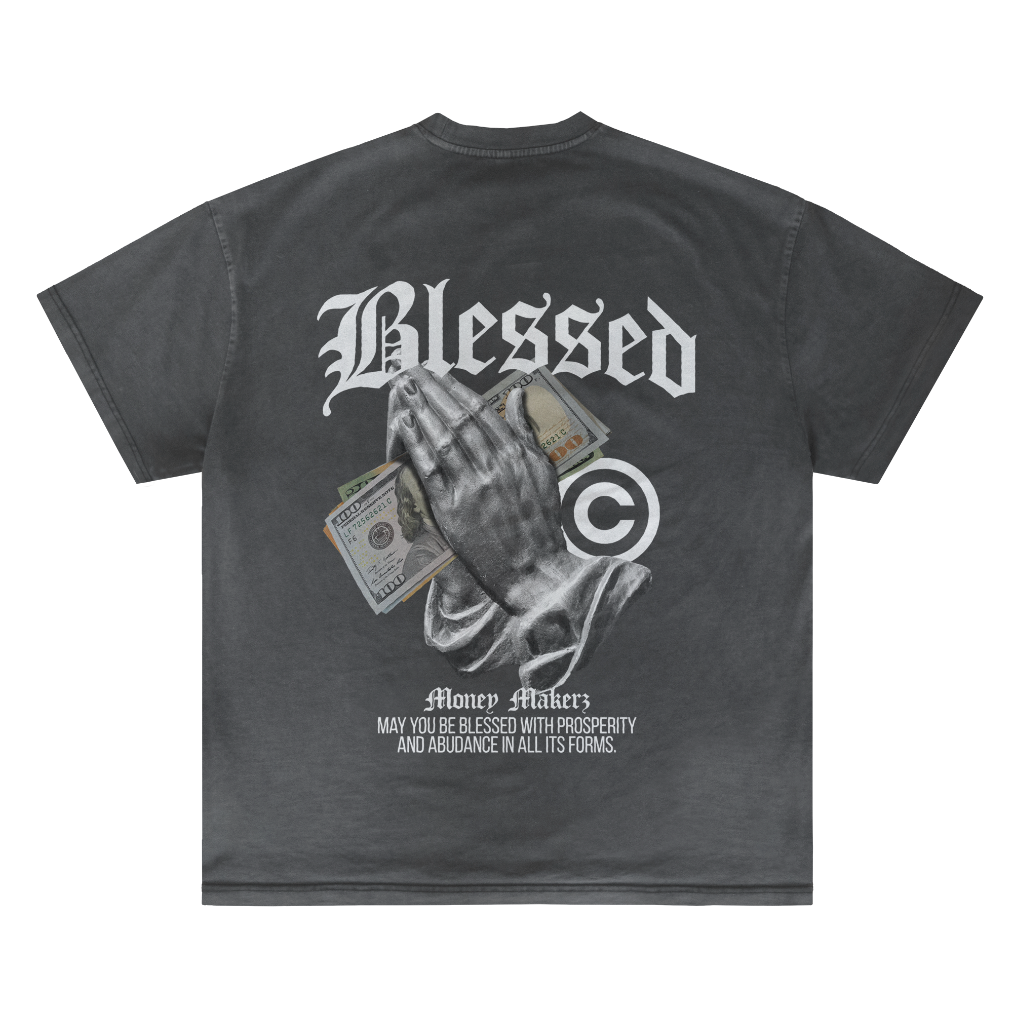 T-shirt Money Makerz Blessed 24H EXPRESS SHIPMENT - not for resale
