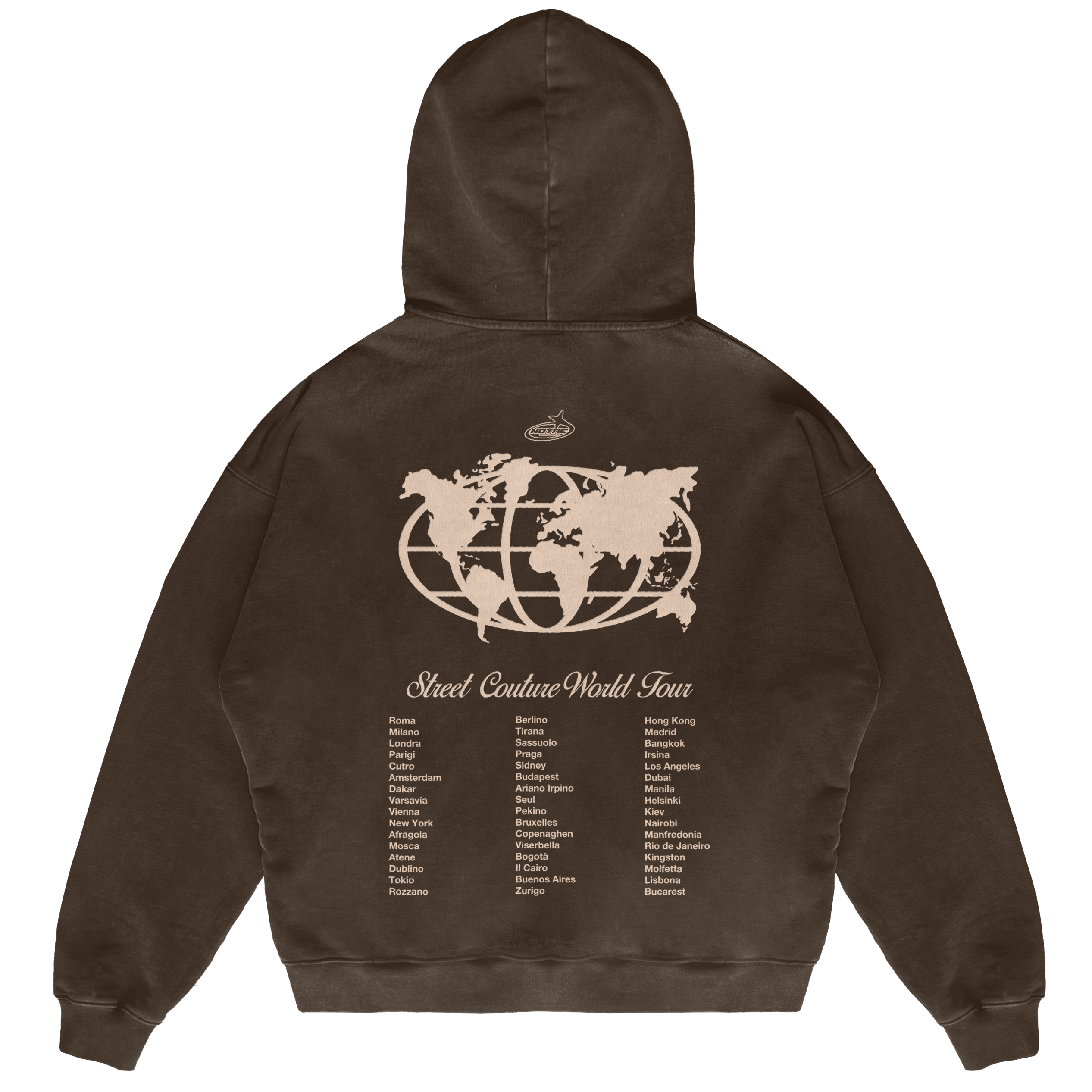 Felpa Hoodie Notre World Tour 24H EXPRESS SHIPMENT - not for resale