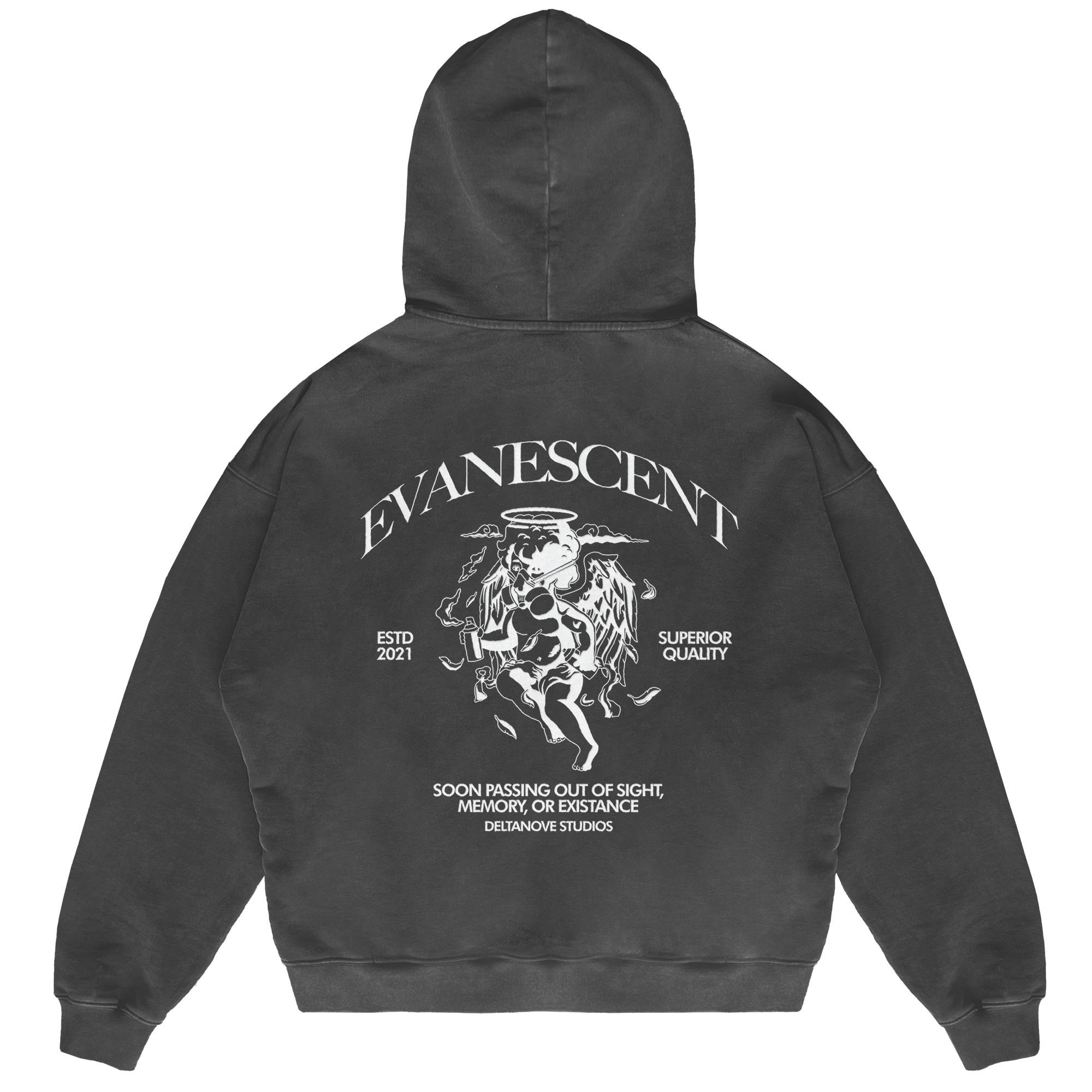 Felpa Hoodie Deltanove Evanescent 24H EXPRESS SHIPMENT - not for resale