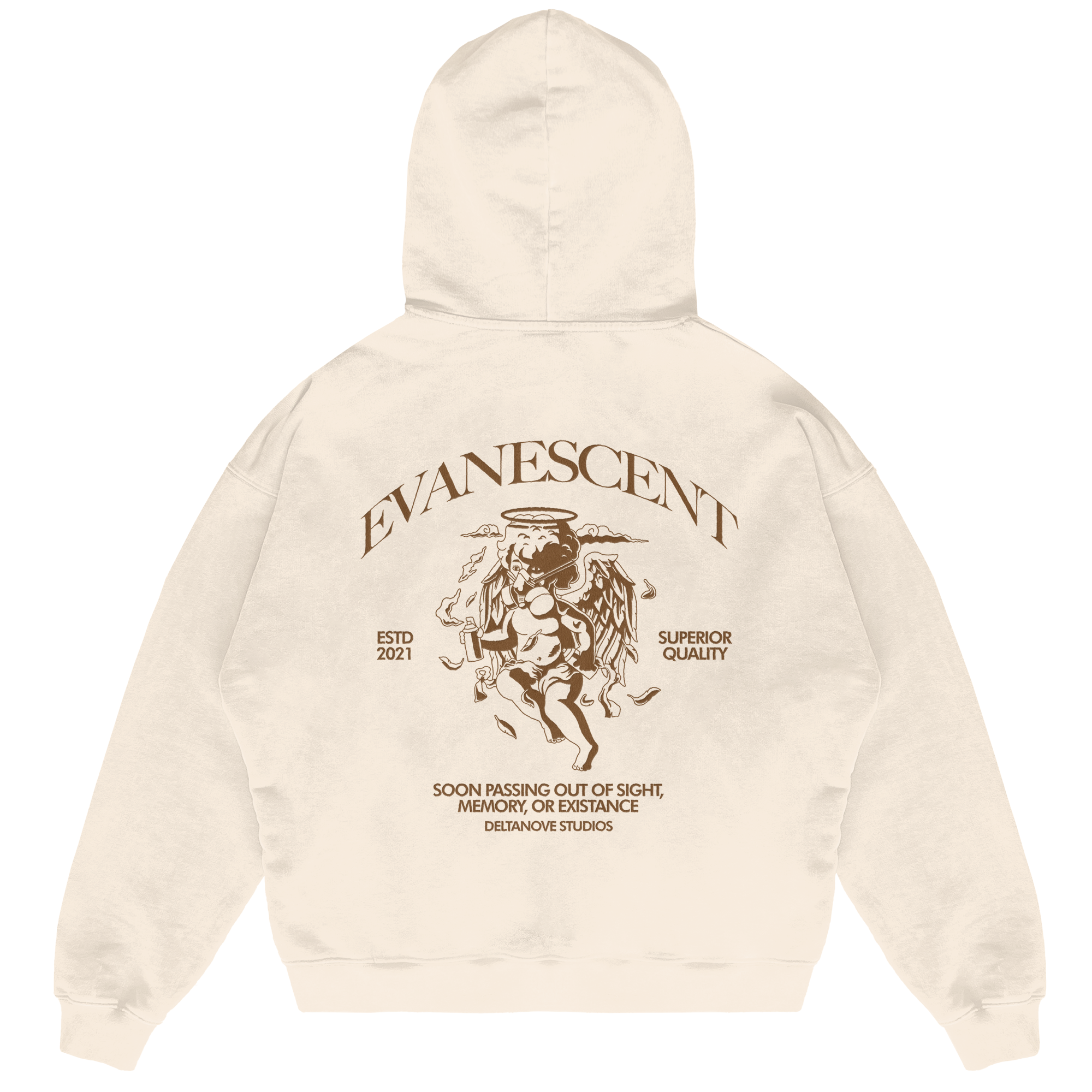 Felpa Hoodie Deltanove Evanescent 24H EXPRESS SHIPMENT - not for resale