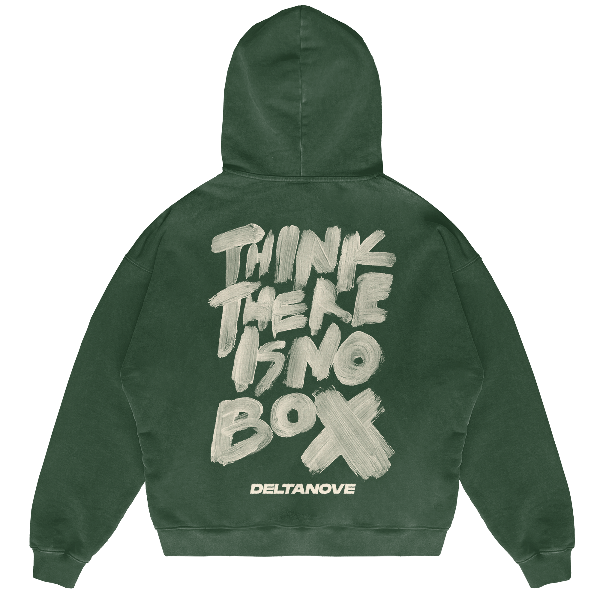 Felpa Hoodie Deltanove Think There 24H EXPRESS SHIPMENT - not for resale