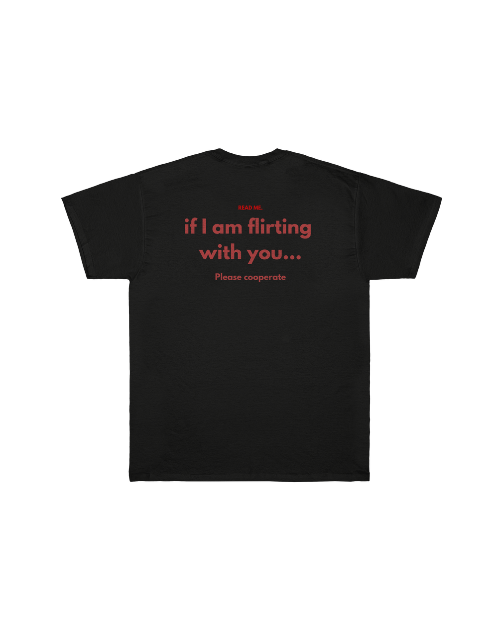 Camiseta Read Me Flirting