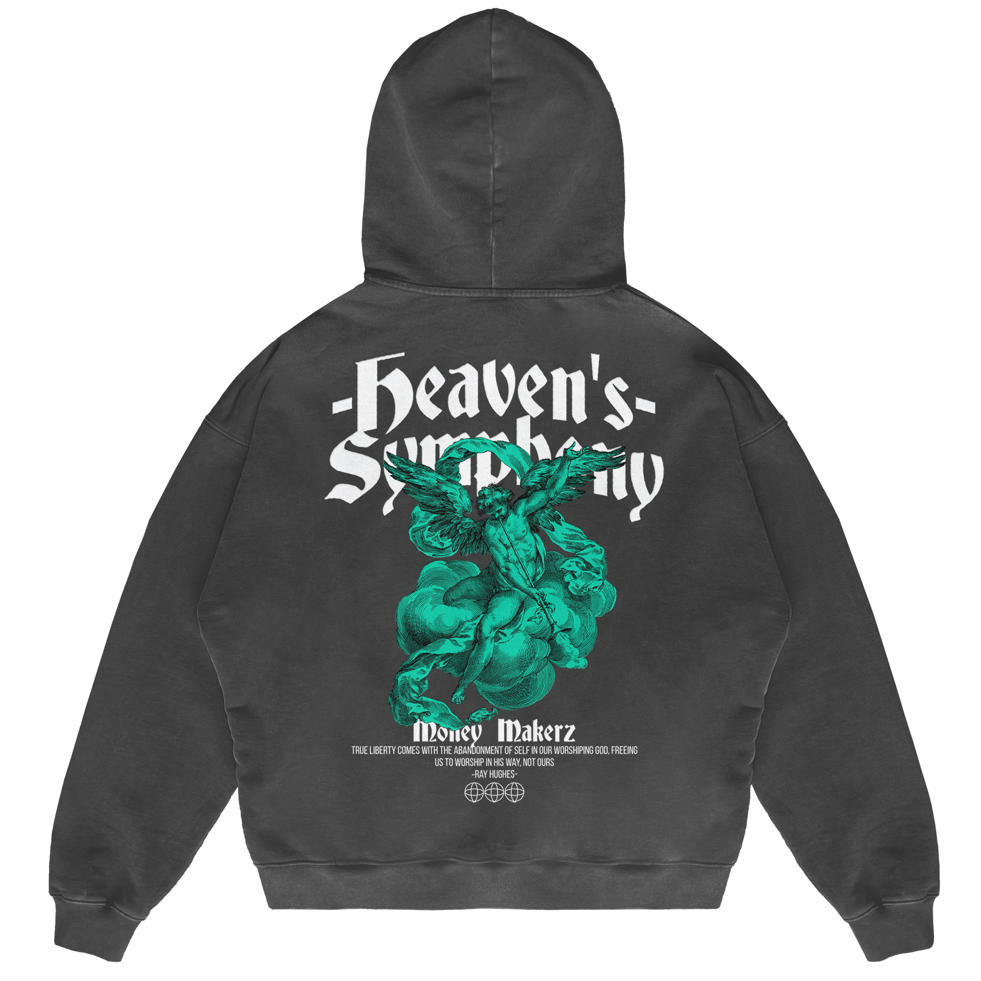 Felpa Hoodie Money Makerz Heaven Symphony 24H EXPRESS SHIPMENT - not for resale
