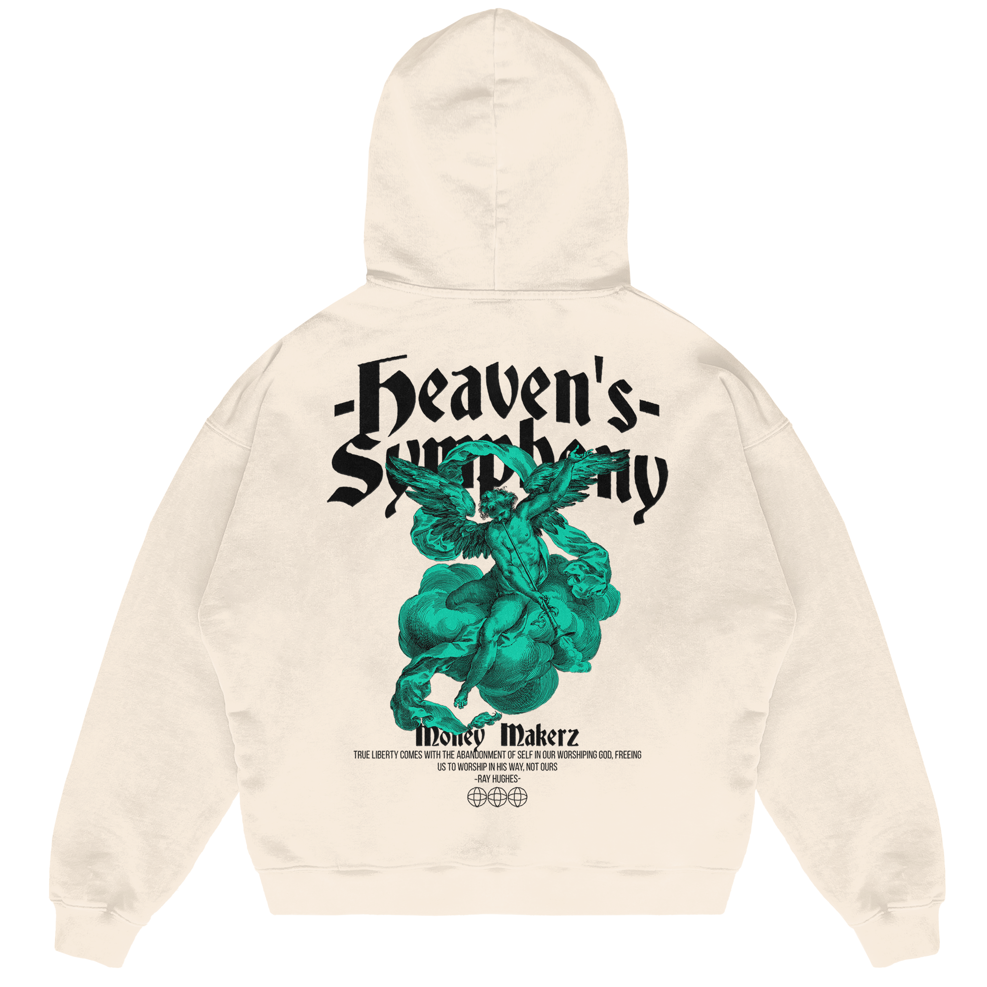 Felpa Hoodie Money Makerz Heaven Symphony 24H EXPRESS SHIPMENT - not for resale
