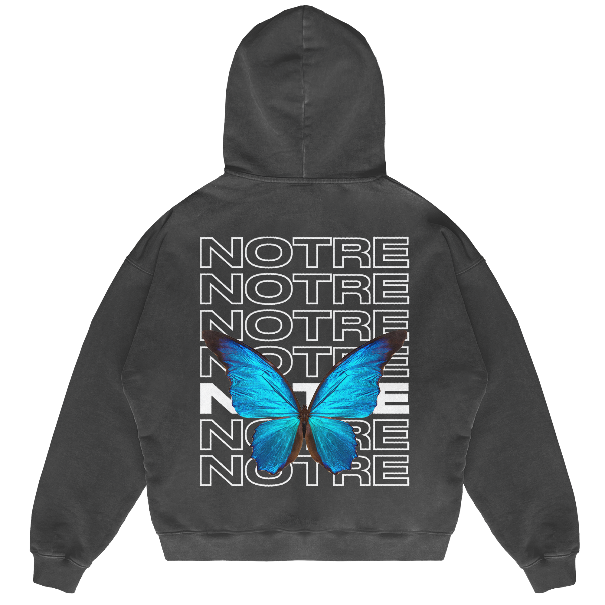 Felpa Hoodie Notre Butterfly 24H EXPRESS SHIPMENT - not for resale