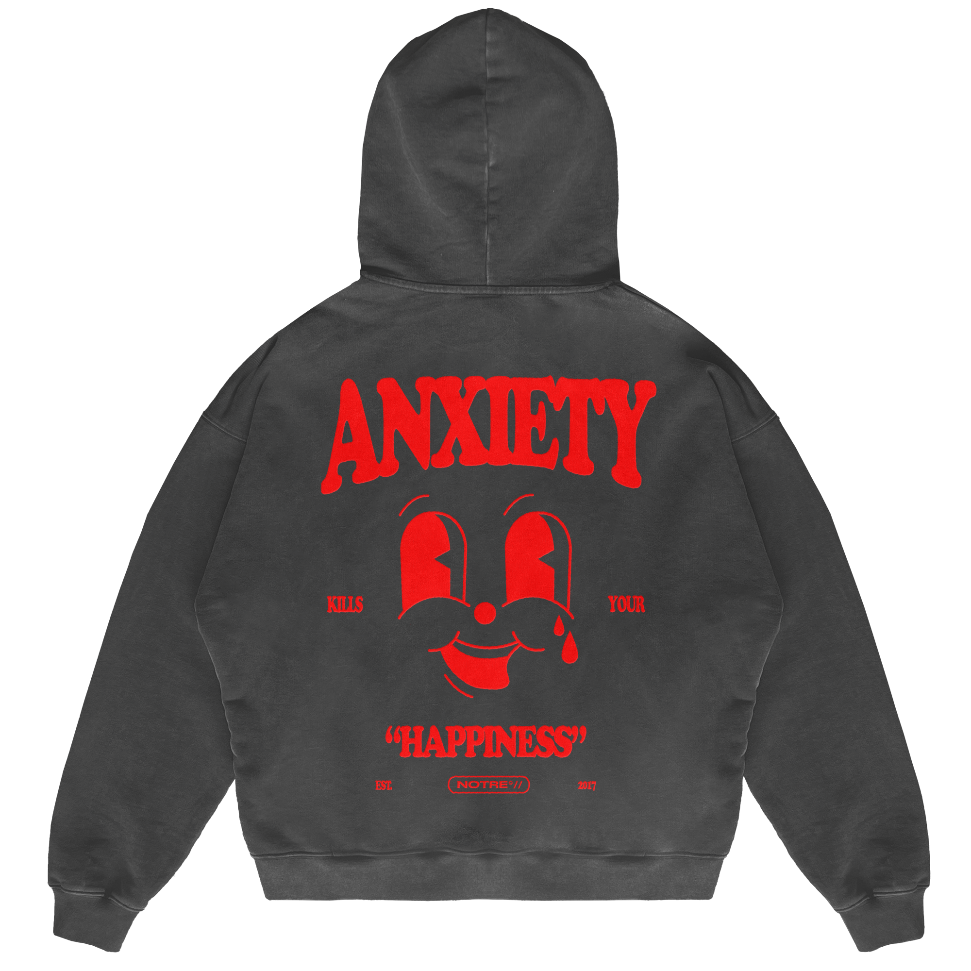 Felpa Hoodie Notre Anxiety 24H EXPRESS SHIPMENT - not for resale