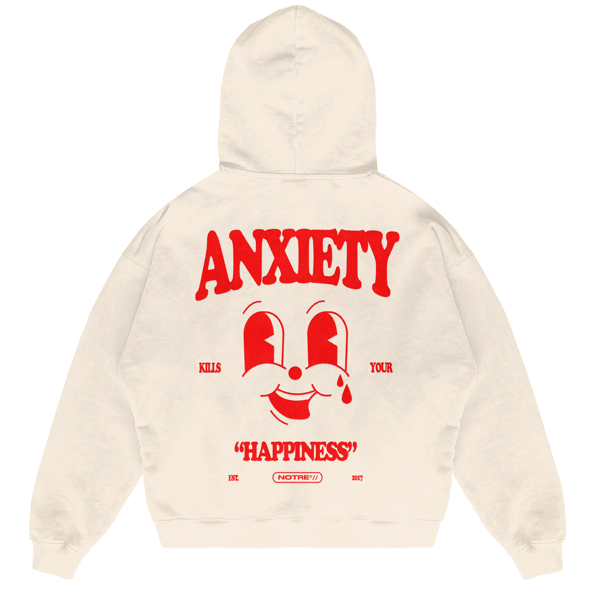 Felpa Hoodie Notre Anxiety 24H EXPRESS SHIPMENT - not for resale