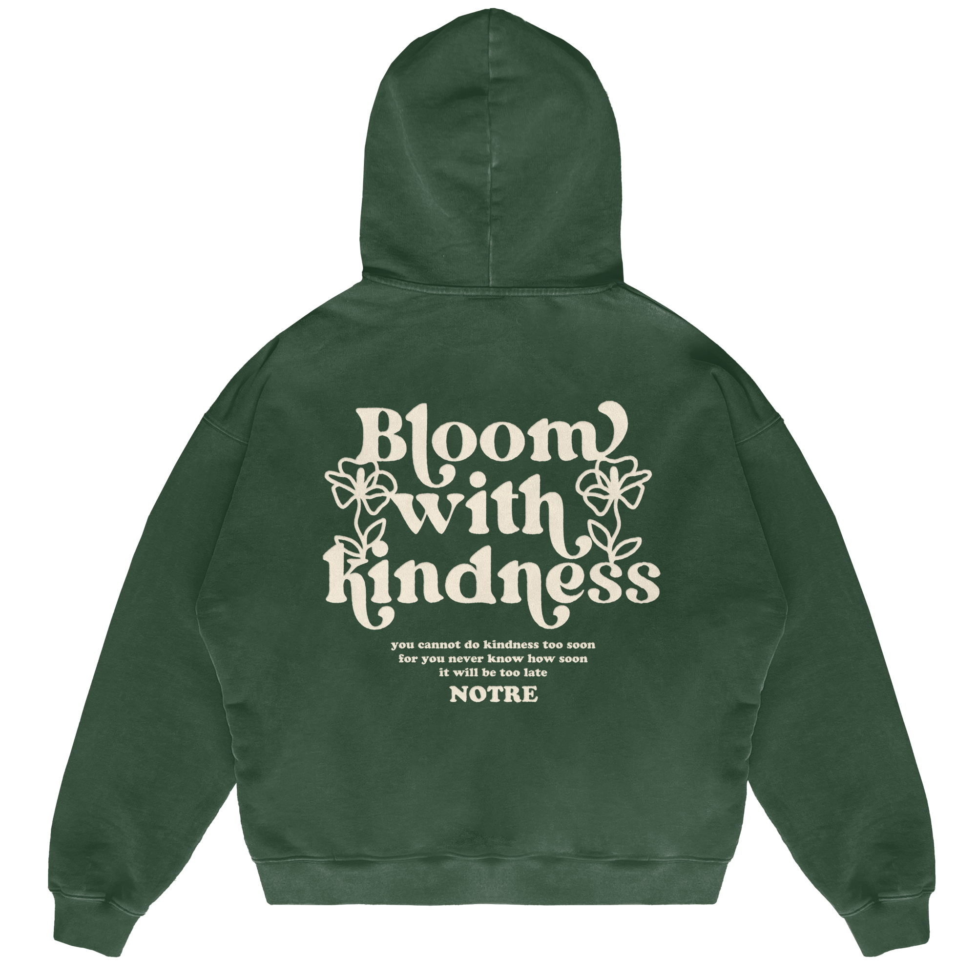 Felpa Hoodie Notre Bloom 24H EXPRESS SHIPMENT - not for resale