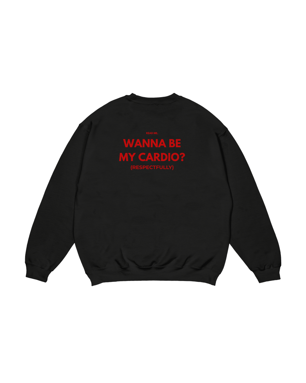 Crewneck Read Me Cardio