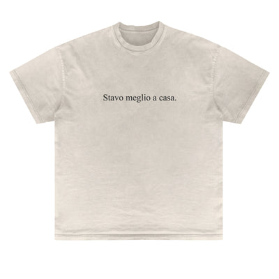 Camiseta KMA Captions Estaba mejor en casa